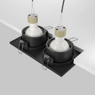 Lampa podtynkowa Zoom II Maytoni | Downlight do łazienki GU10