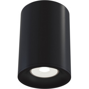 Lampa spot tuba Slim czarna Maytoni | Downlight GU10