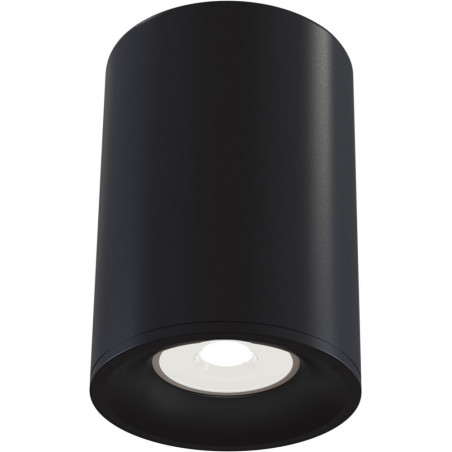 Lampa spot tuba Slim czarna Maytoni | Downlight GU10