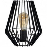 Lampa stołowa Reda 23 czarna - Lucide | Loftowa lampa