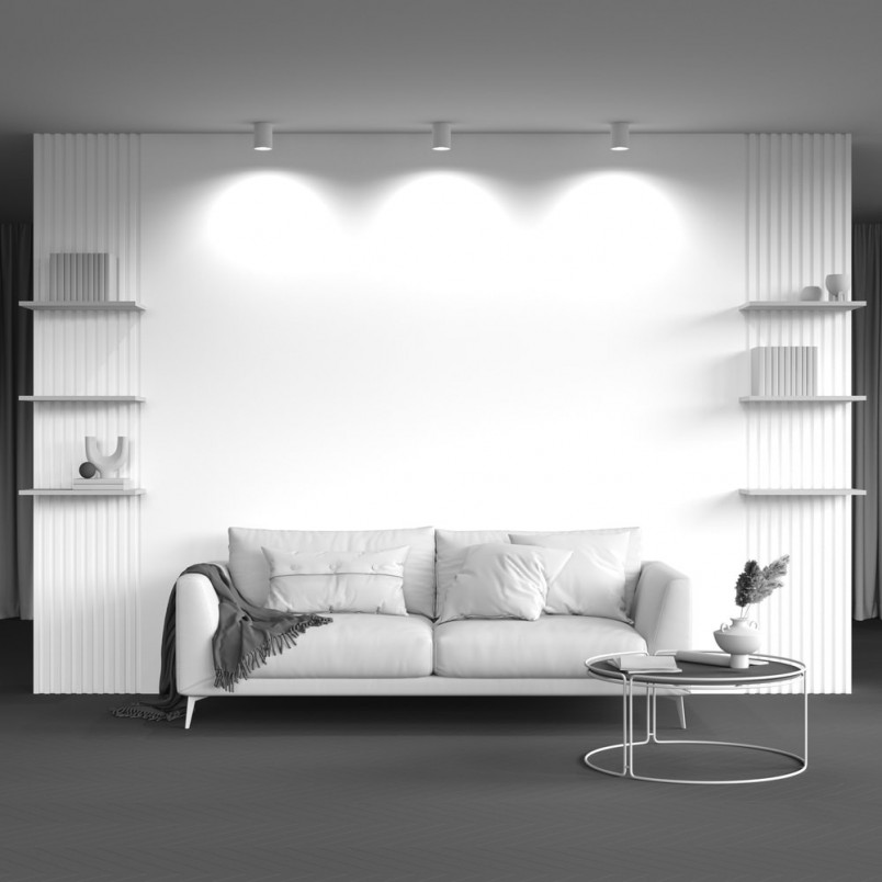 Lampa spot tuba Slim biała Maytoni | Downlight GU10