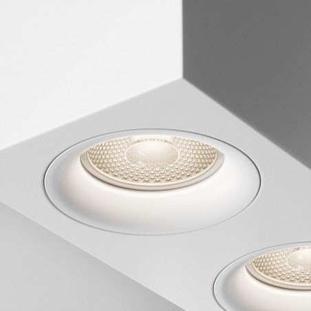 Lampa spot 2 punktowa Slim biała Maytoni | Sklep z oświetleniem