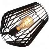 Lampa stołowa Reda 23 czarna - Lucide | Loftowa lampa