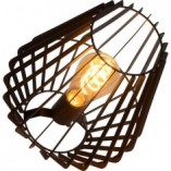 Lampa stołowa Reda 23 czarna - Lucide | Loftowa lampa