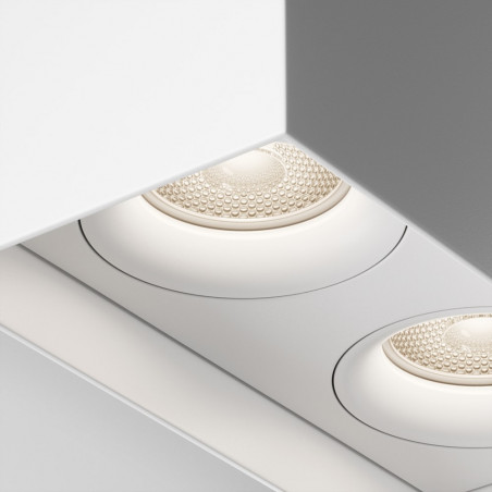 Lampa spot 2 punktowa Slim B biała Maytoni | Sklep z oświetleniem