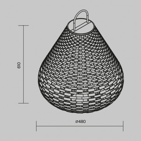 Lampa zewnętrzna solarna Maytoni - Elegancja i oszczędność