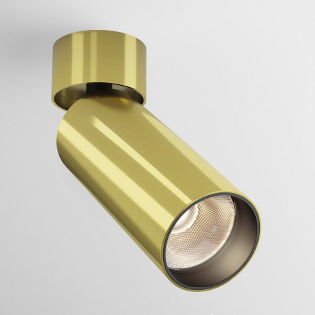 Reflektor sufitowy Focus LED mosiężny Maytoni | Sklep z lampami