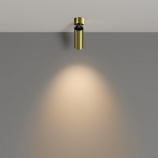 Reflektor sufitowy Focus LED mosiężny Maytoni | Sklep z lampami