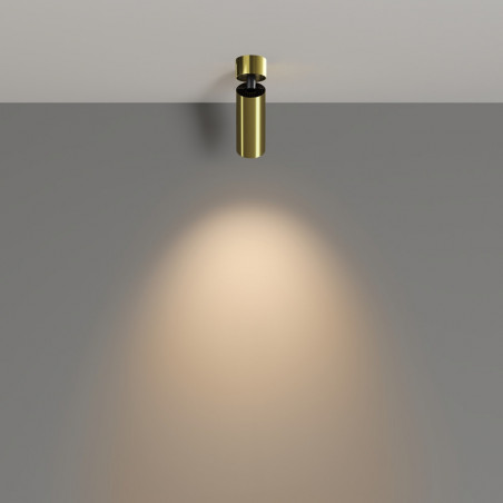 Reflektor sufitowy Focus LED mosiężny Maytoni | Sklep z lampami