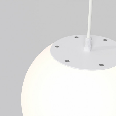 Lampa Ogrodowa Wisząca Kula Erda 30cm Biała Maytoni | Sklep z Lampami