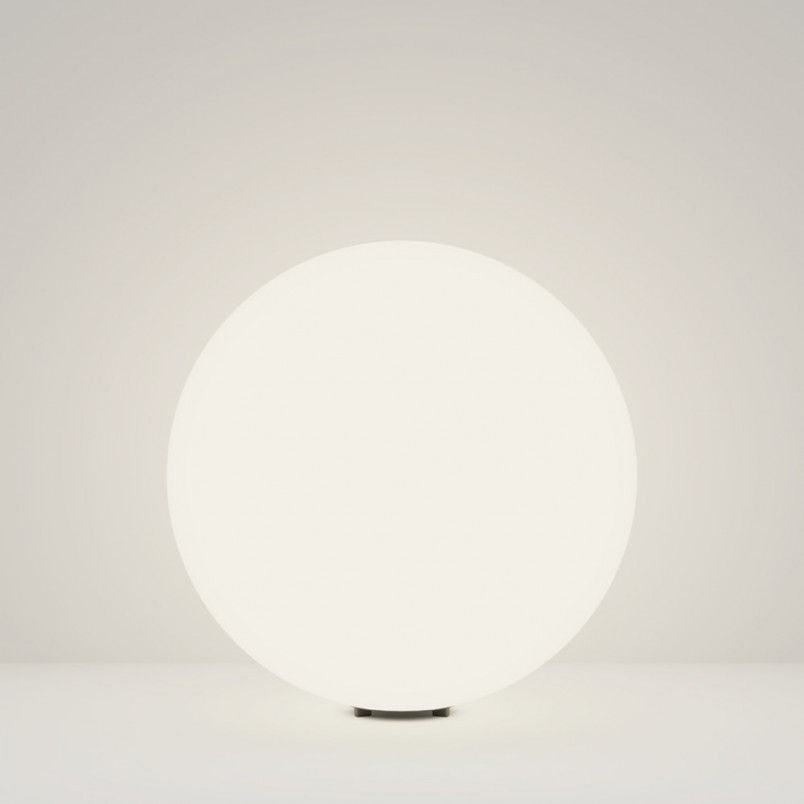 Lampa Ogrodowa Kula Erda 30cm Biała Maytoni - Oświetlenie Ogrodu
