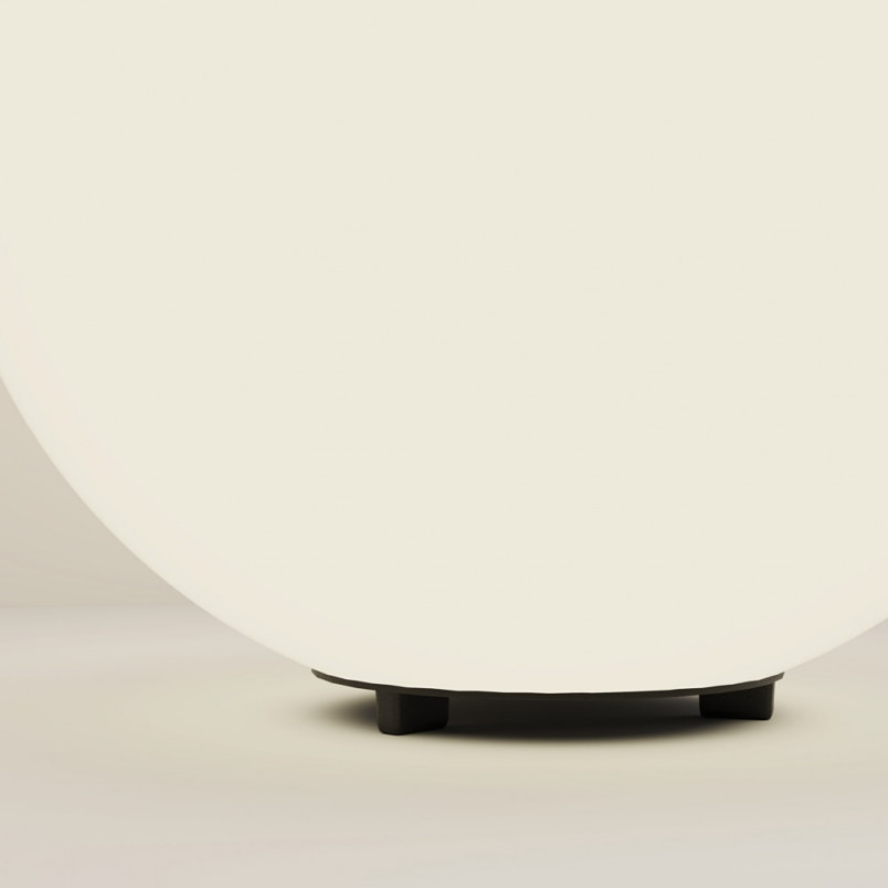 Lampa Ogrodowa Kula Erda 30cm Biała Maytoni - Oświetlenie Ogrodu