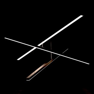 Lampa wisząca Trio III 100cm LED czarna - MaxLight
