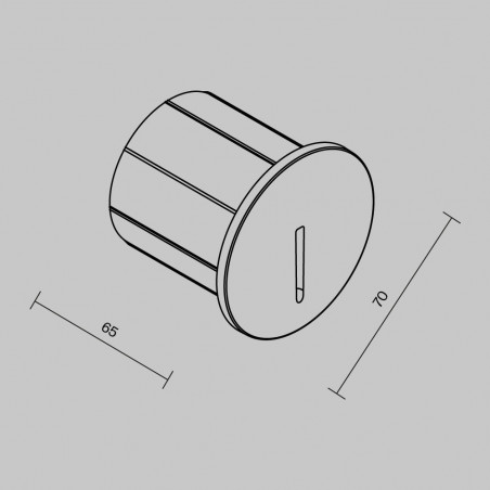 Lampa zewnętrzna Lock LED Maytoni - Nowoczesny design | Sklep
