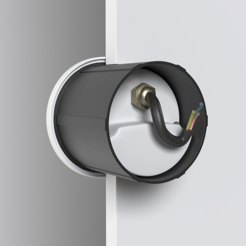 Lampa zewnętrzna Lock LED biała Maytoni - Nowoczesny design