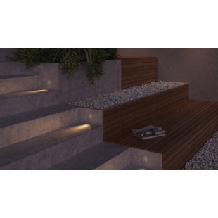 Lampa zewnętrzna Lock LED biała Maytoni - Nowoczesny design