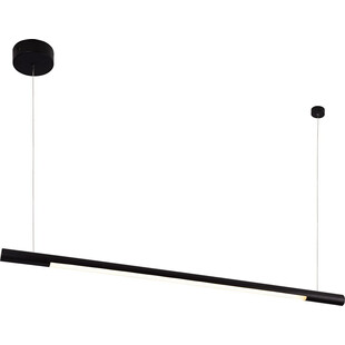 Lampa wisząca LED Organic 100cm czarna | MaxLight