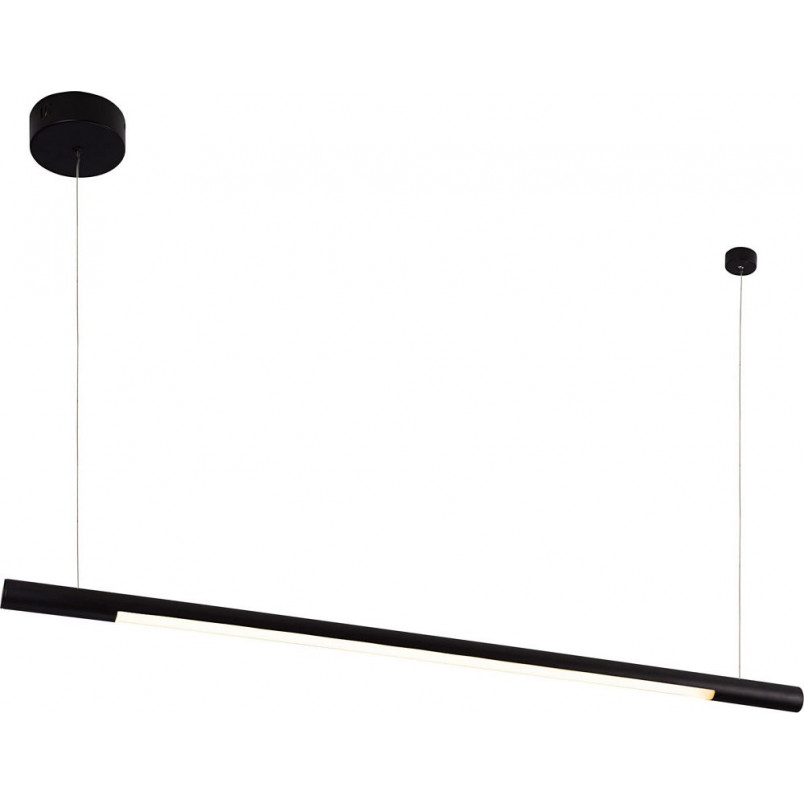 Lampa wisząca LED Organic 100cm czarna | MaxLight