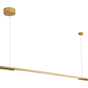 Złota Lampa Wisząca LED MaxLight | Glamour, Nowoczesny Design