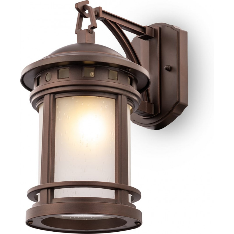 Kinkiet zewnętrzny retro Salamanca brązowy Maytoni - Lampa ogrodowa