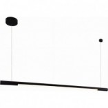 Lampa wisząca Organic LED czarna 150cm | MaxLight