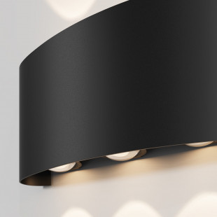 Kinkiet elewacyjny LED Strato III | Maytoni - Czarny