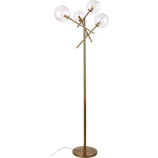 Lampa podłogowa szklane kule Lollipop Przeźroczysta marki MaxLight