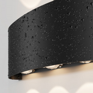 Kinkiet elewacyjny LED Strato III | Maytoni - Czarny