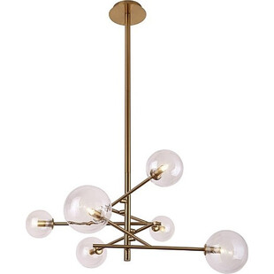 Lampa sufitowa szklane kule Lollipop VI 88 Przeźroczysta marki MaxLight