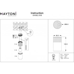 Lampa zewnętrzna Willis Maytoni: Nowoczesny design i trwałość