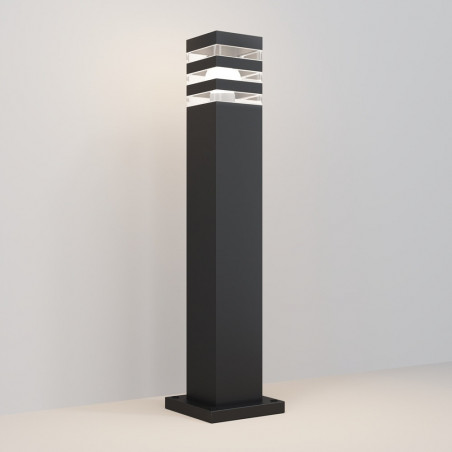Lampa ogrodowa stojąca Unter den Linden - Maytoni | Czarna