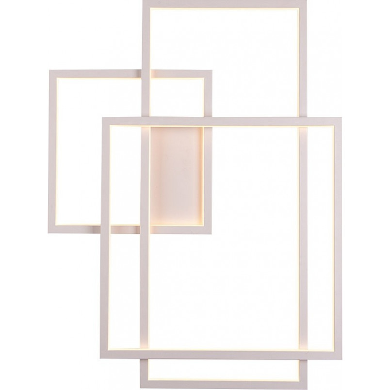 Kinkiet LED Geometric biały MaxLight - Nowoczesne oświetlenie