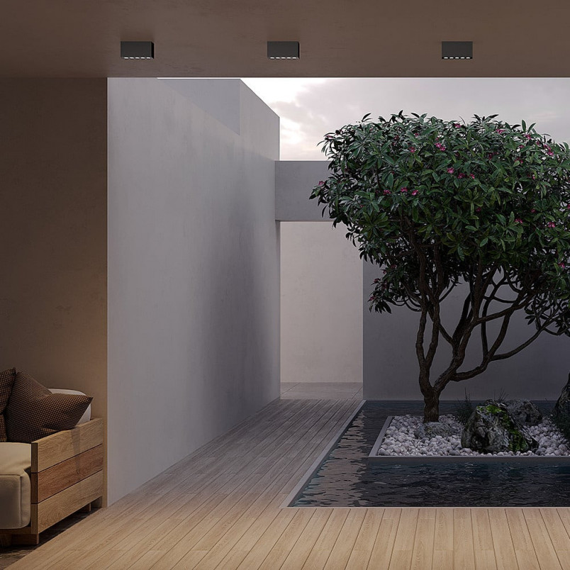 Lampa zewnętrzna Ares LED Maytoni | Nowoczesny design
