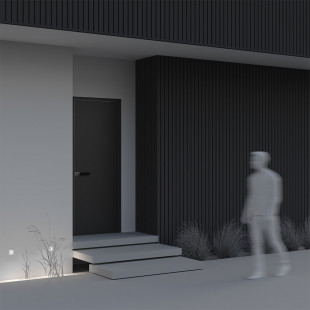 Lampa zewnętrzna Via Urbana LED Maytoni - Oświetlenie schodów