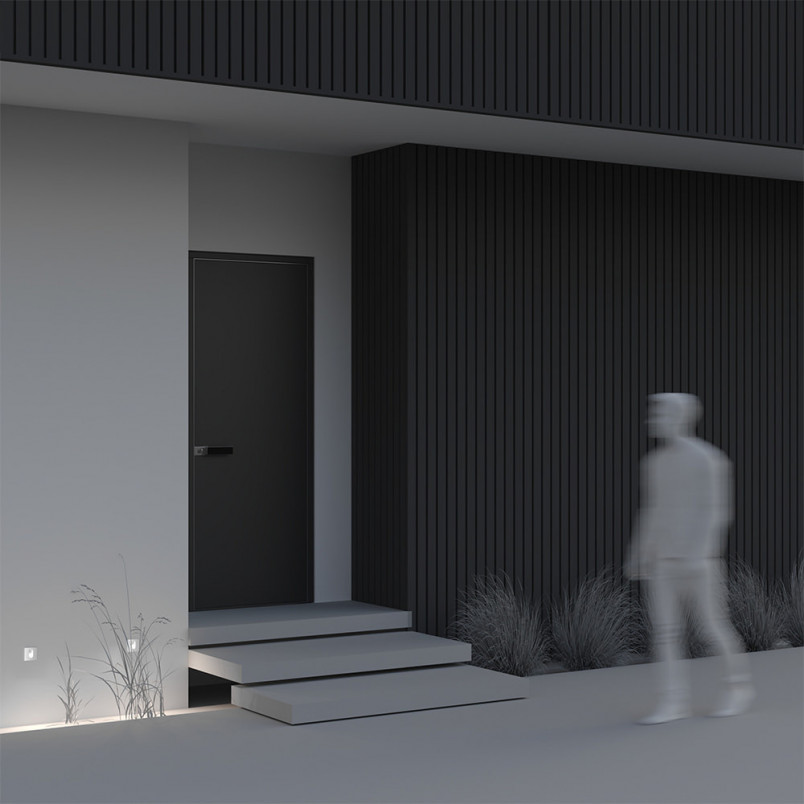 Lampa zewnętrzna Via Urbana LED Maytoni - Oświetlenie schodów