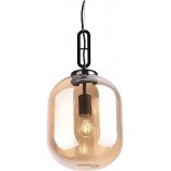 Lampa wisząca szklana Honey MaxLight | Bursztynowy Design