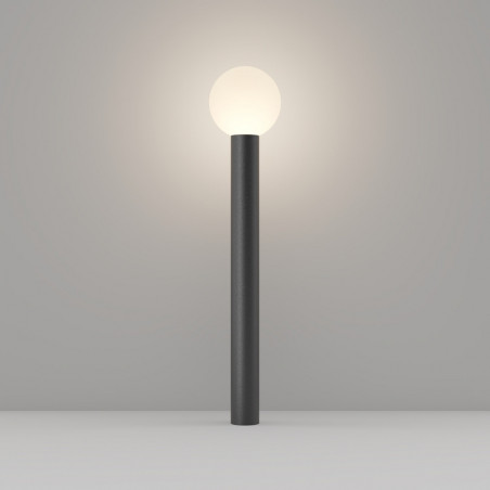 Lampa Ogrodowa Kula Bold 80cm Czarno-Biała Maytoni | Sklep