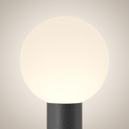 Lampa Ogrodowa Kula Bold 80cm Czarno-Biała Maytoni | Sklep