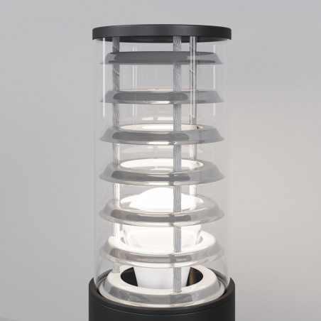 Lampa Ogrodowa Bronx Czarna Maytoni | Słupki Ogrodowe