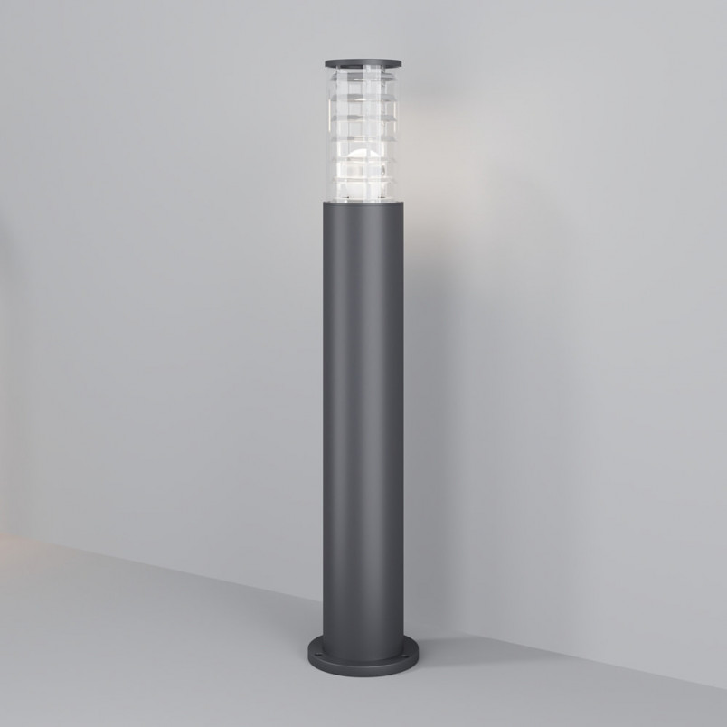 Lampa Ogrodowa Bronx Szara Maytoni - Nowoczesny Słupek