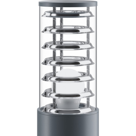 Lampa Ogrodowa Bronx Szara Maytoni - Nowoczesny Słupek