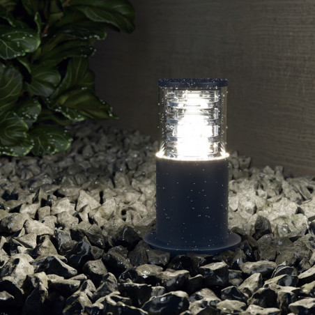 Lampa Ogrodowa Bronx Maytoni | Elegancki Słup Szary 25cm