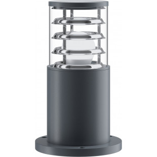 Lampa Ogrodowa Bronx Maytoni | Elegancki Słup Szary 25cm