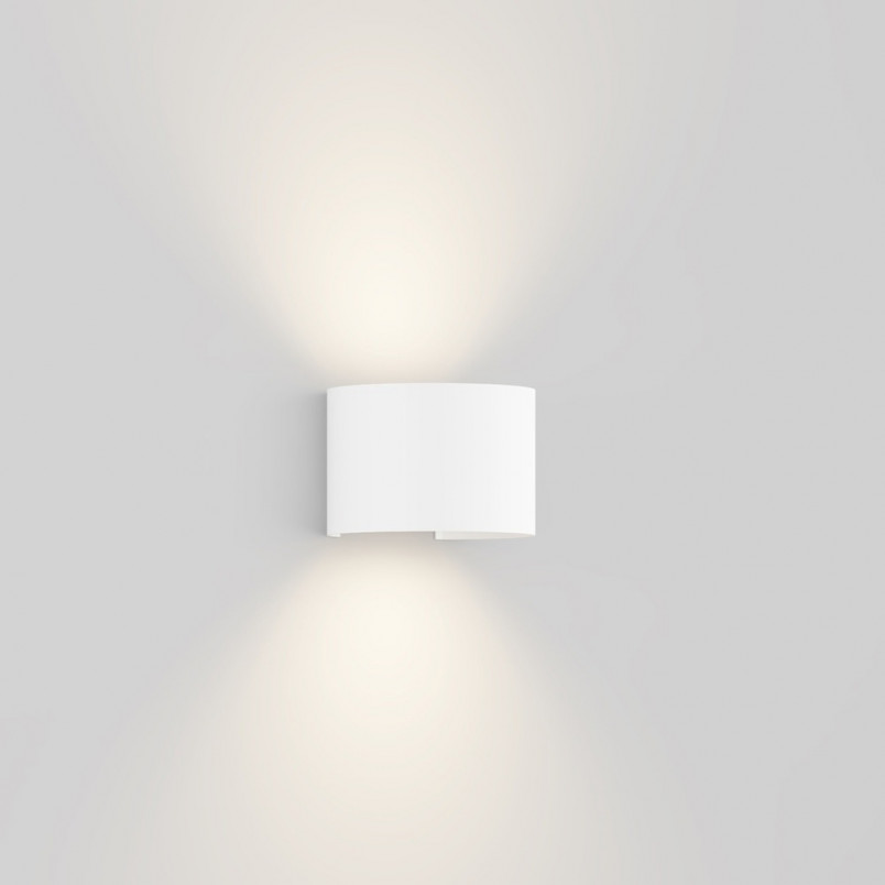 Kinkiet elewacyjny Fulton Round LED Maytoni | Biały, 3000K