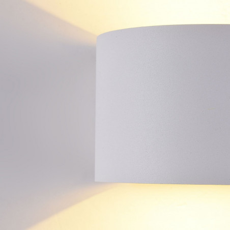 Kinkiet elewacyjny Fulton Round LED Maytoni | Biały, 3000K
