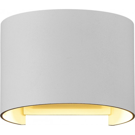 Kinkiet elewacyjny Fulton Round LED Maytoni | Biały, 3000K