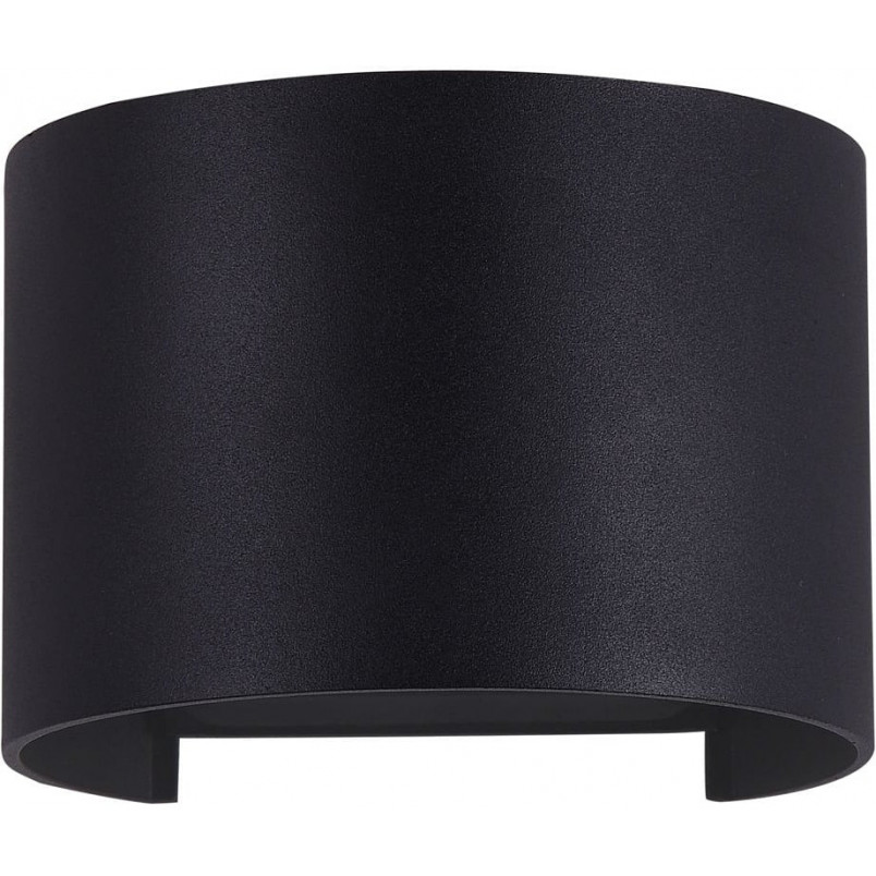 Kinkiet elewacyjny Fulton Round LED Maytoni | Czarny