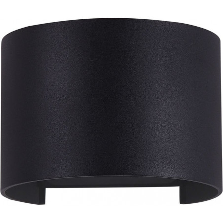 Kinkiet elewacyjny Fulton Round LED Maytoni | Czarny