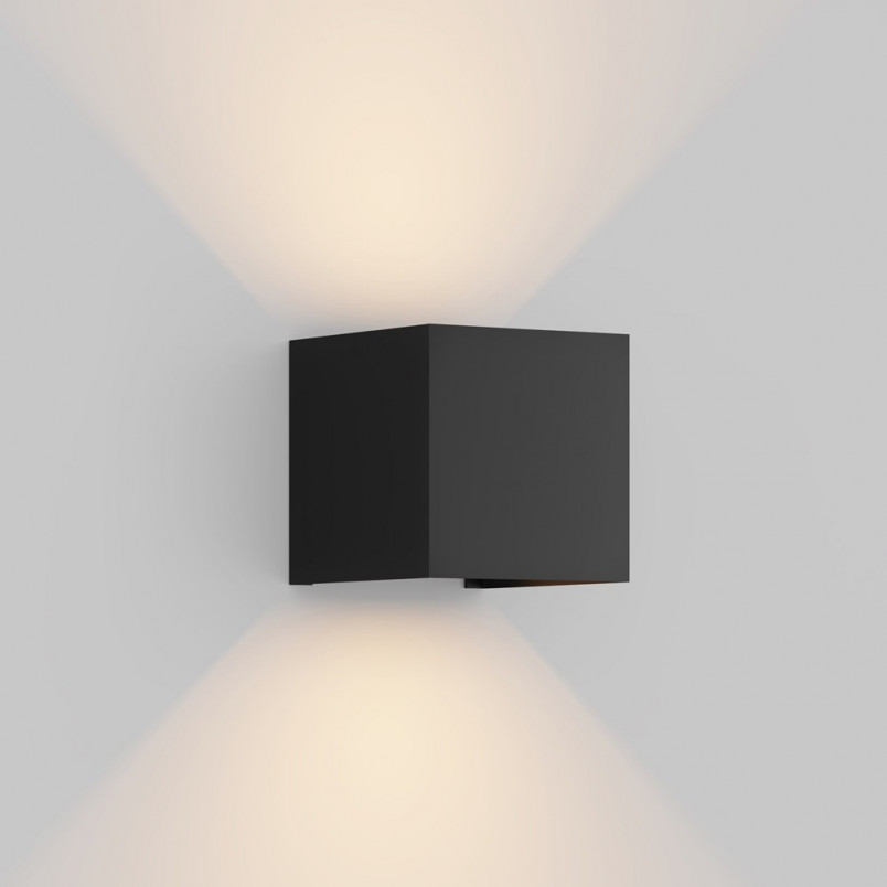 Kinkiet elewacyjny LED Fulton Square Maytoni | Czarny