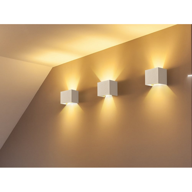 Kinkiet elewacyjny LED Fulton Square - Maytoni | Biały